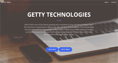 Desktop Screenshot of gettytech.com