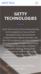 Mobile Screenshot of gettytech.com